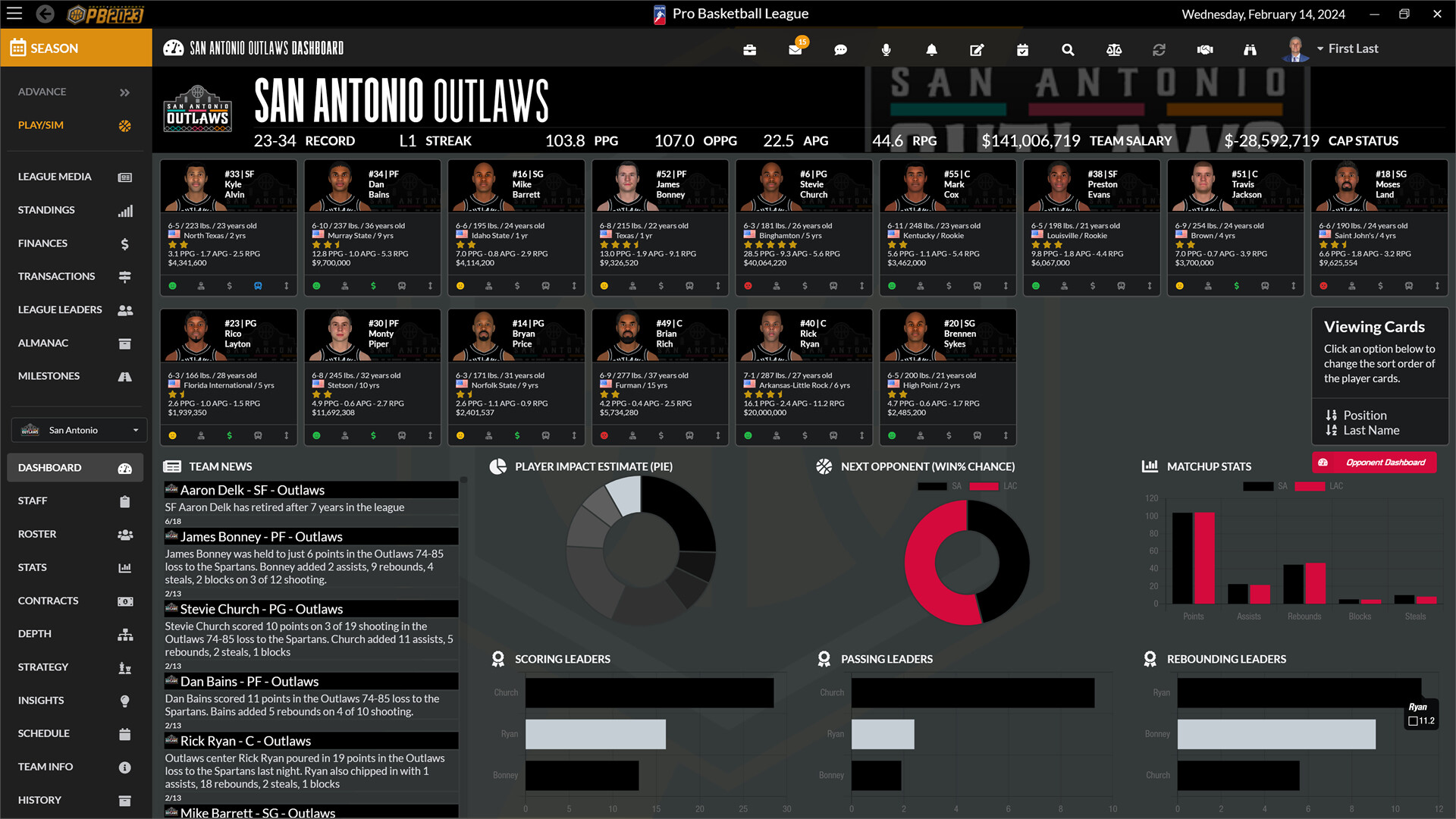 Draft Day Sports Pro Basketball 2023 on Steam