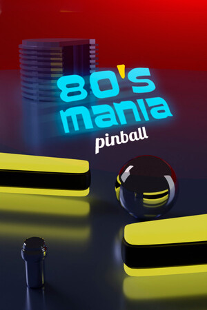 80's Mania Pinball cover art