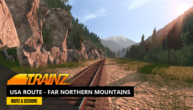 Trainz 2019 DLC - USA Route - Far Northern Mountains Steam capsule image