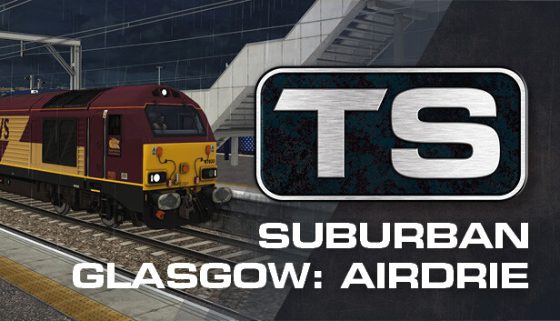 Train Simulator: Suburban Glasgow: Airdrie Route Extension Add-On Steam capsule image