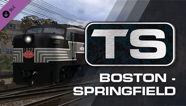 Train Simulator: Boston & Albany: Boston - Springfield Route Add-On Steam capsule image