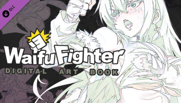 Waifu Figter Digital Artbook Steam capsule image