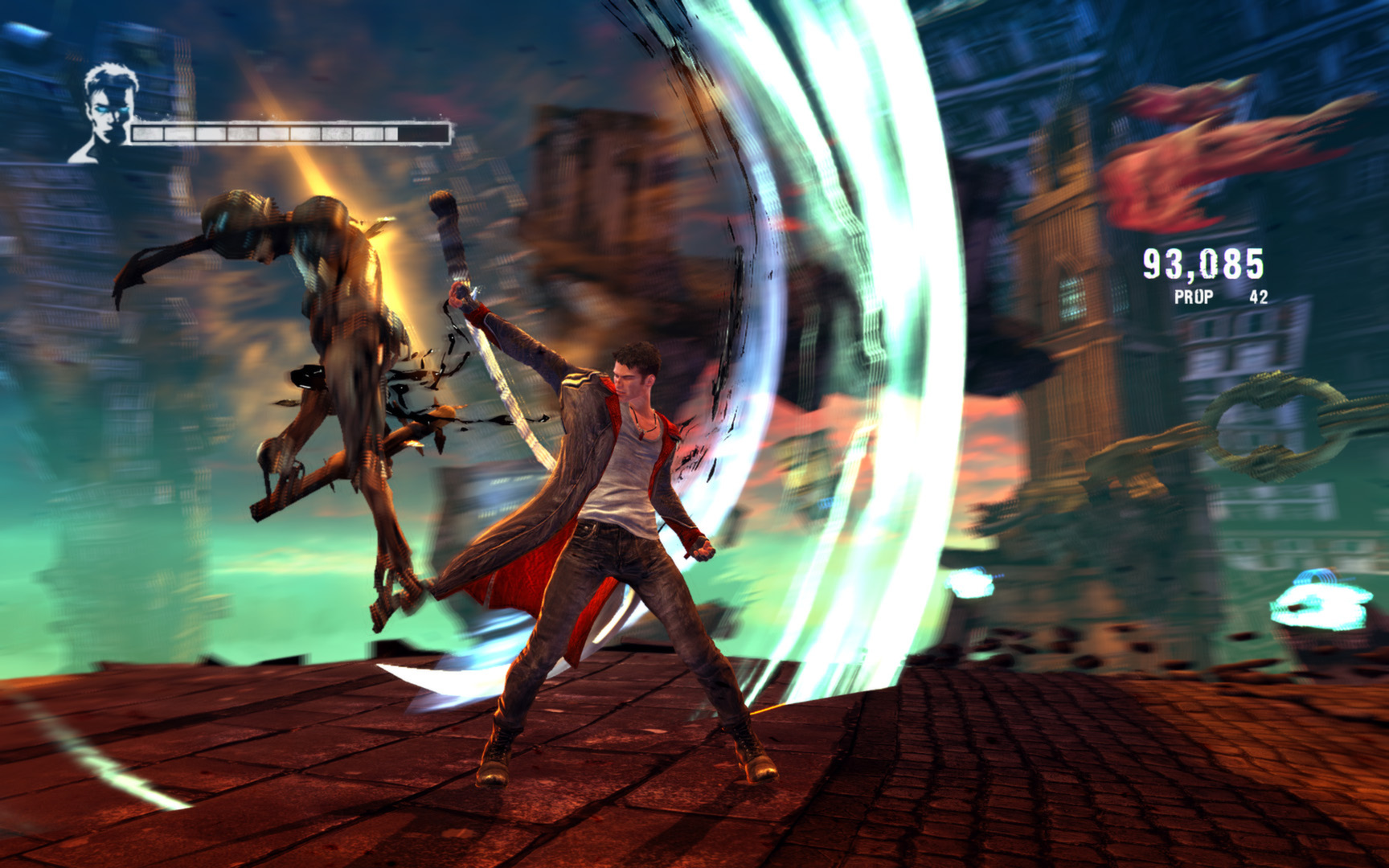 DmC: Devil May Cry Exclusive DMC1 Dante Gameplay 