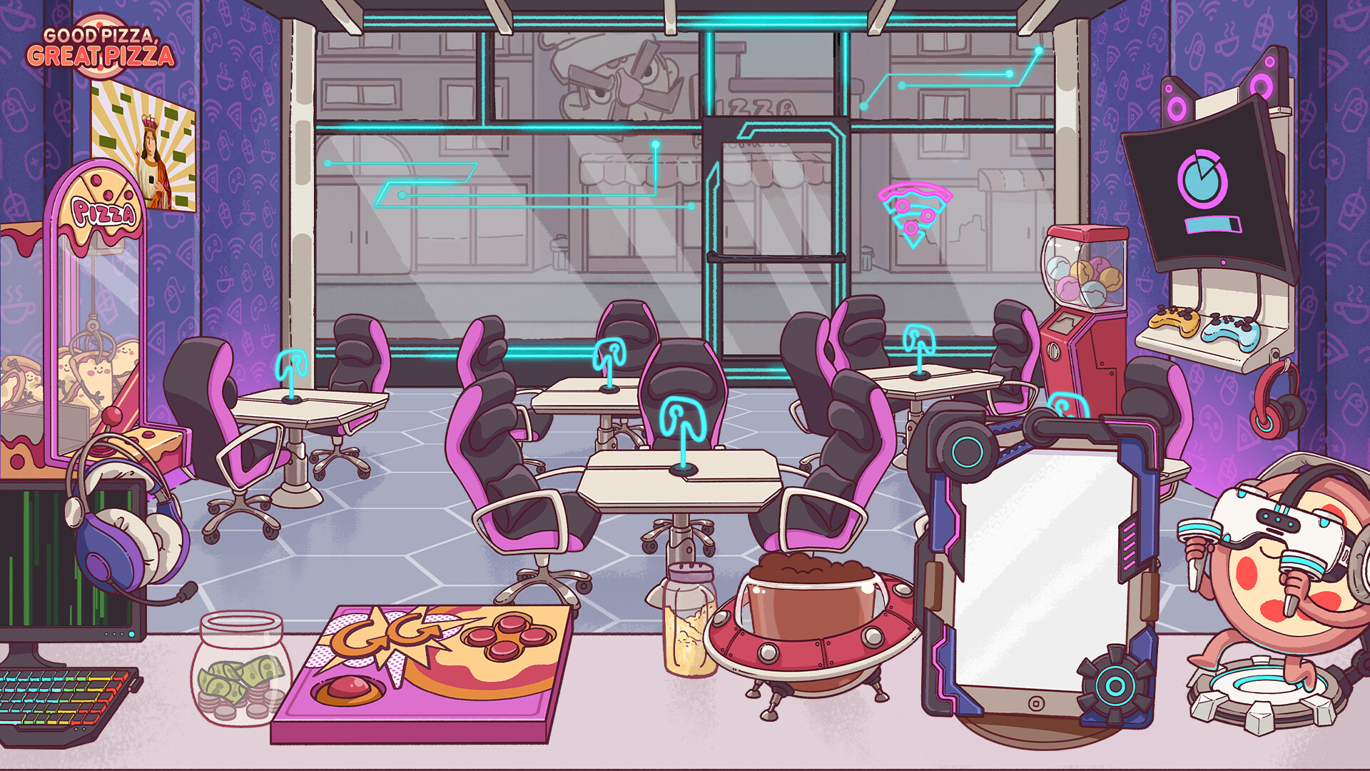Good Pizza, Great Pizza Cyber Pizzeria Set on Steam