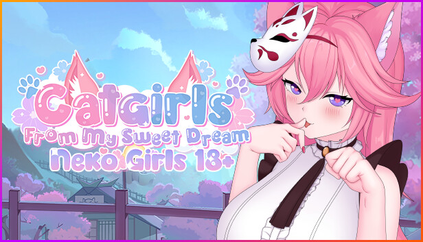 Catgirls From My Sweet Dream - Neko Girls 18+ Steam capsule image