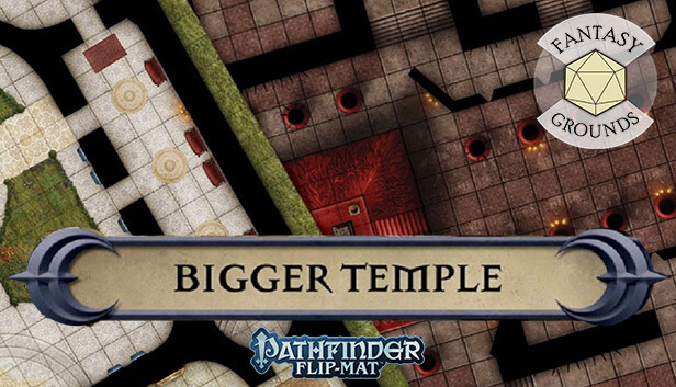 Fantasy Grounds - Pathfinder RPG - Pathfinder Flip-Mat: Bigger Temple on  Steam