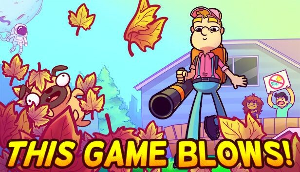 Leaf Blower Man