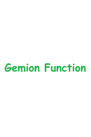 Gemion Function cover art