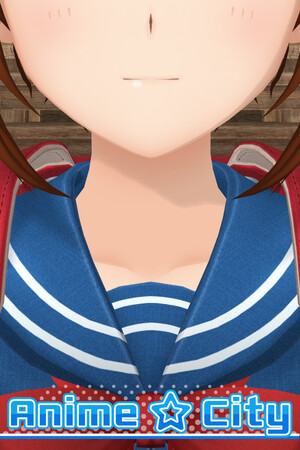 Anime City 100% save game logo