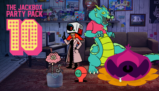 Jackbox Games - Play New Party Pack 10 Games for Free During Steam