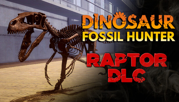 Dinosaur Fossil Hunter - Raptor DLC Steam capsule image