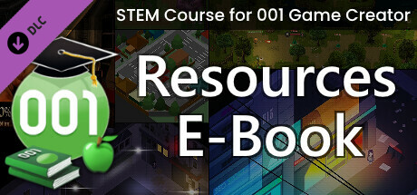 E-Book - STEM Course for 001 Game Creator: Resources Steam header image