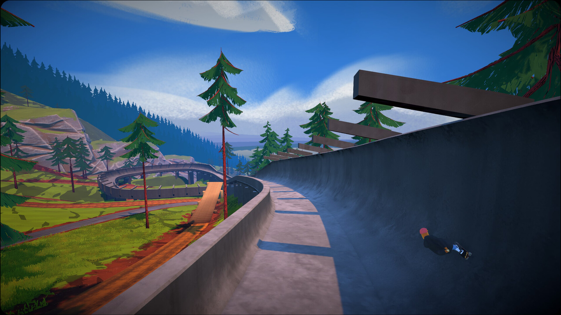 Driftwood, o jogo da preguiça skatista está disponível na Steam em