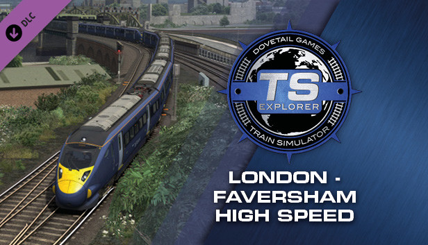 Train Simulator: London-Faversham High Speed Route Add-On Steam capsule image
