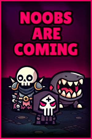 Noobs Are Coming crash game logo