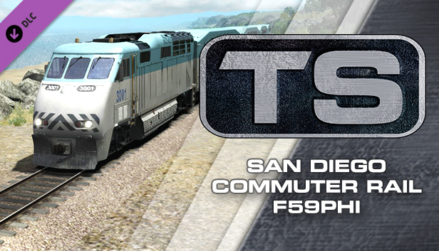 Train Simulator: San Diego Commuter Rail F59PHI Loco Add-On Steam capsule image