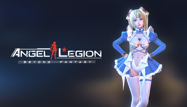 Angel Legion-DLC X Maid(Blue) Steam capsule image