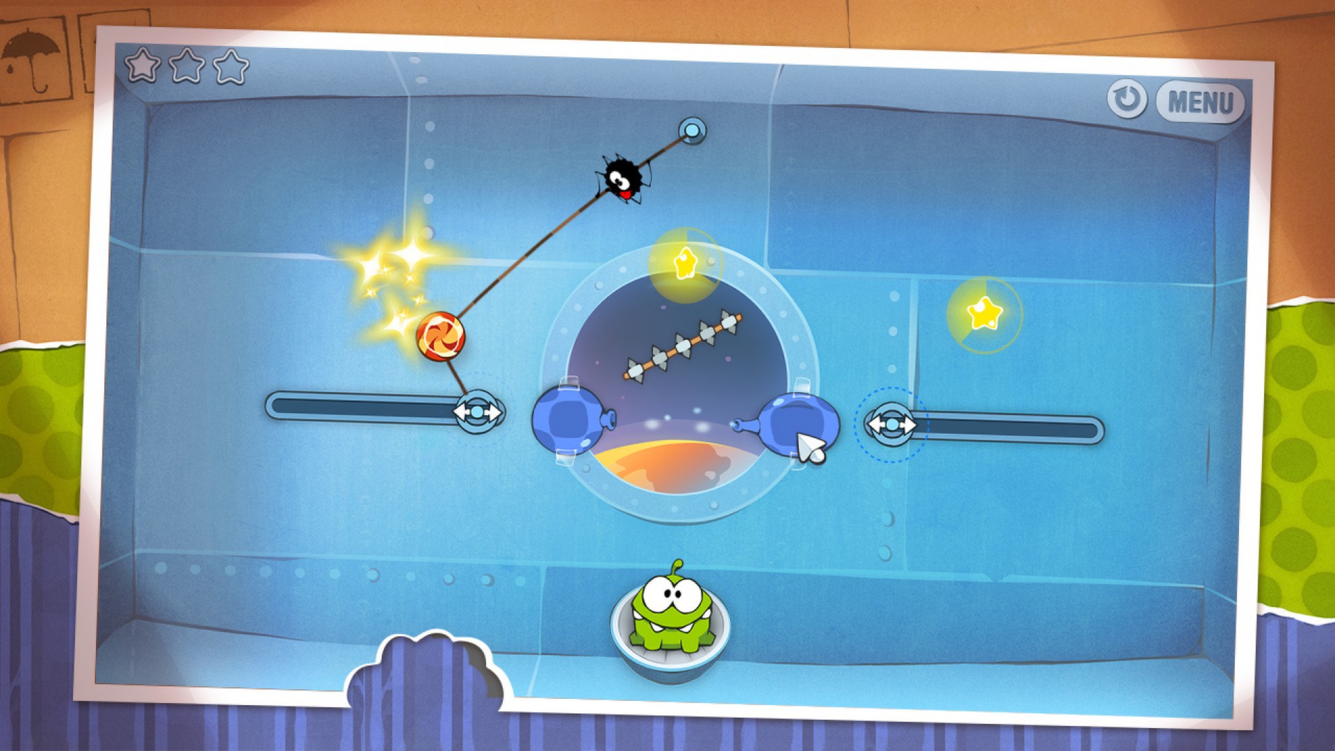 To Jogando: CUT the ROPE