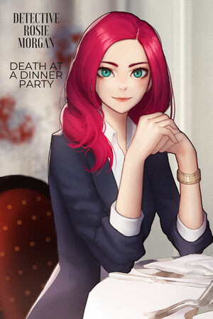 Detective Rosie Morgan: Death at a Dinner Party cover art