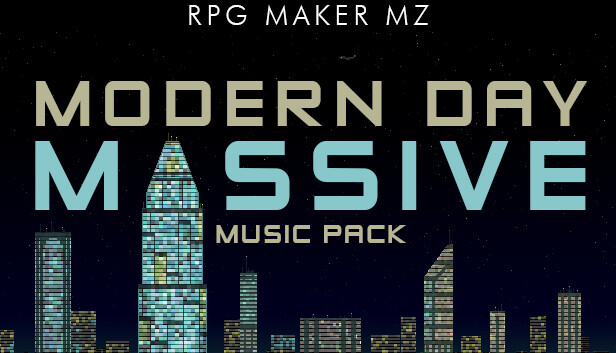 RPG Maker MZ - Modern Day Massive Music Pack Steam capsule image