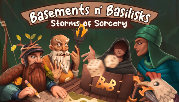 Basements n' Basilisks: Storms of Sorcery Steam capsule image