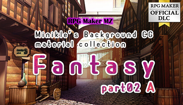 RPG Maker MZ - Minikle's Background CG Material Collection "fantasy" part02A Steam capsule image