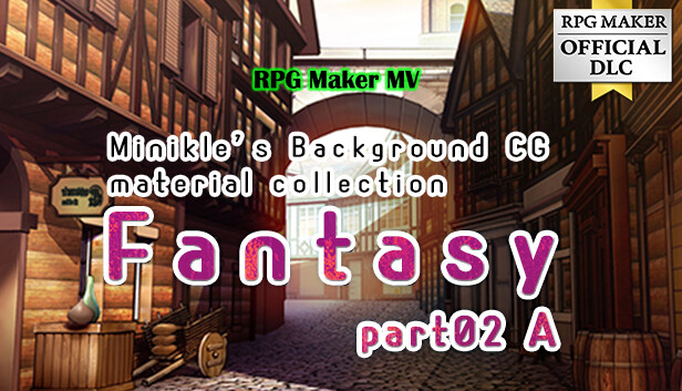 Minikle's Background CG Material Collection "Fantasy" part02 A Steam capsule image