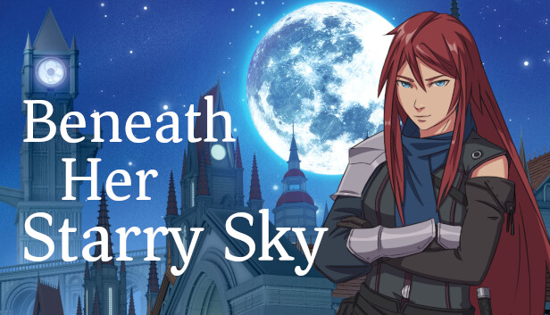 Beneath Her Starry Sky Steam capsule image
