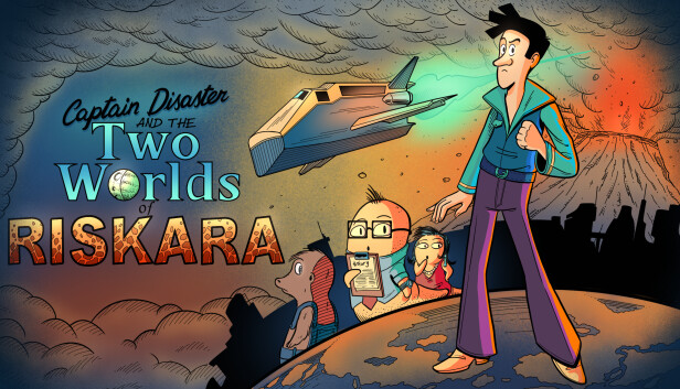Captain Disaster and The Two Worlds of Riskara Steam capsule image