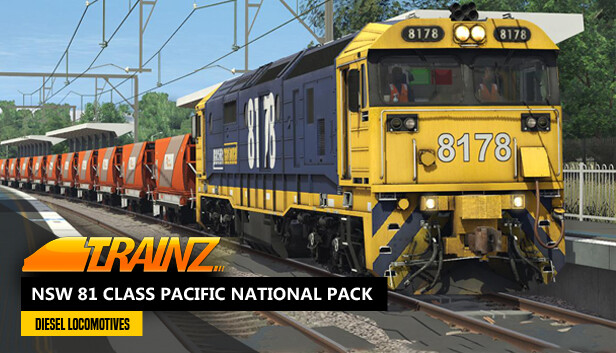 Trainz 2022 DLC - NSW 81 Class Pacific National Pack Steam capsule image