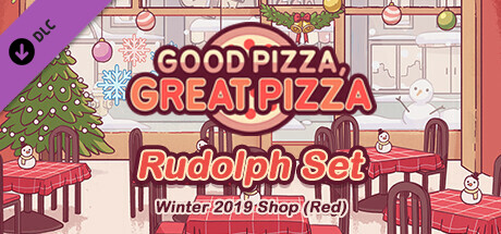 Good Pizza, Great Pizza - Rudolph Set - Winter 2019 Shop (Red) header image