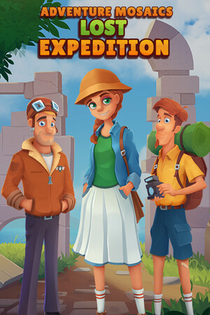 Adventure mosaics. Lost Expedition cover art