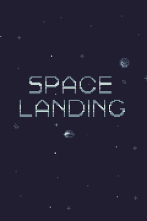 Space landing cover art