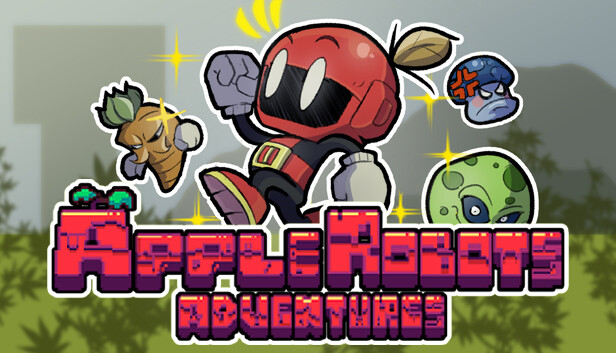Adventure Apple Robots Steam capsule image
