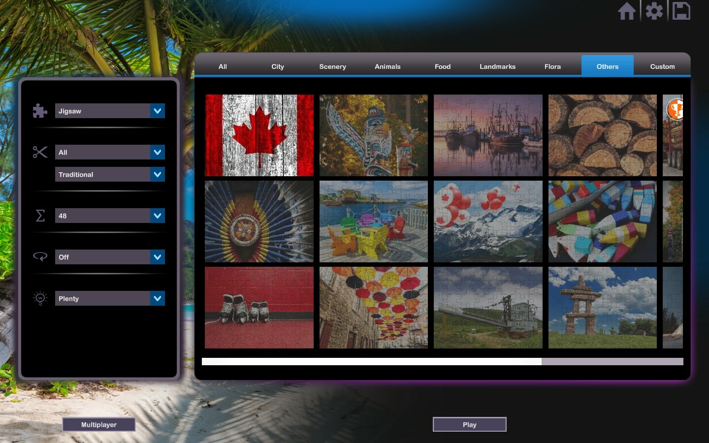 Let's Play Jigsaw Puzzles Canada on Steam