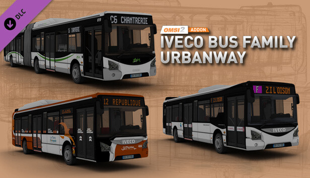 OMSI 2 Add-on IVECO Bus-Familie Urbanway Steam capsule image