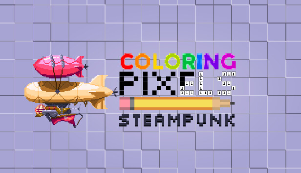 Coloring Pixels - Steampunk Pack Steam capsule image