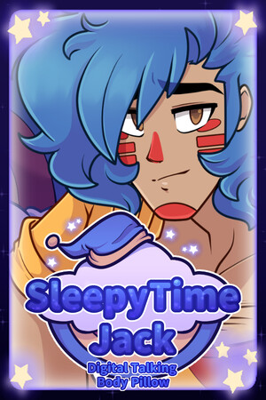 Sleepy Time Jack: Digital Talking Body Pillow cover art