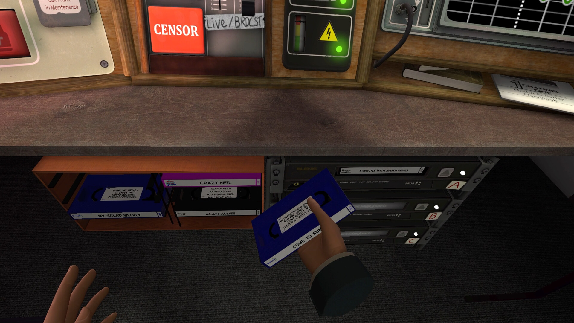 Indie Game Lover Not For Broadcast VR