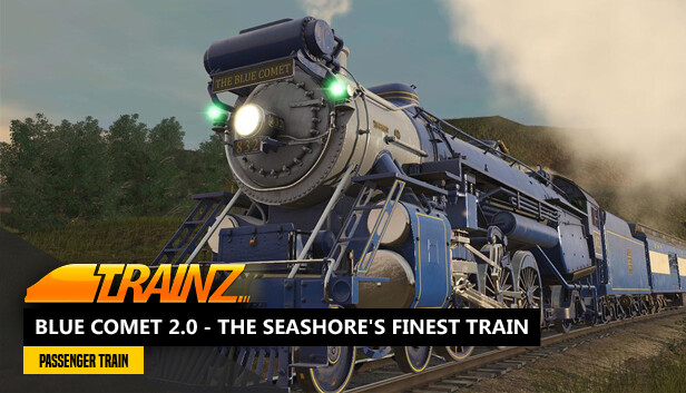 Trainz 2022 DLC - Blue Comet 2.0 - The Seashore's Finest Train Steam capsule image
