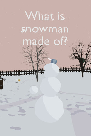 What is snowman made of? cover art