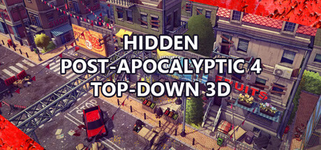 Hidden PostApocalyptic 4 TopDown 3D Capa