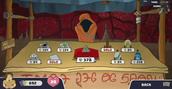 PRESENTATION et SORTIE - Diceheart 2 Steam GIF 2 | RPG Jeuxvidéo