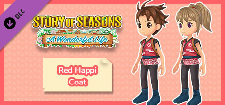 STORY OF SEASONS: A Wonderful Life - Red Happi Coat Steam header image