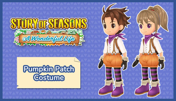 STORY OF SEASONS: A Wonderful Life - Pumpkin Patch Costume Steam capsule image