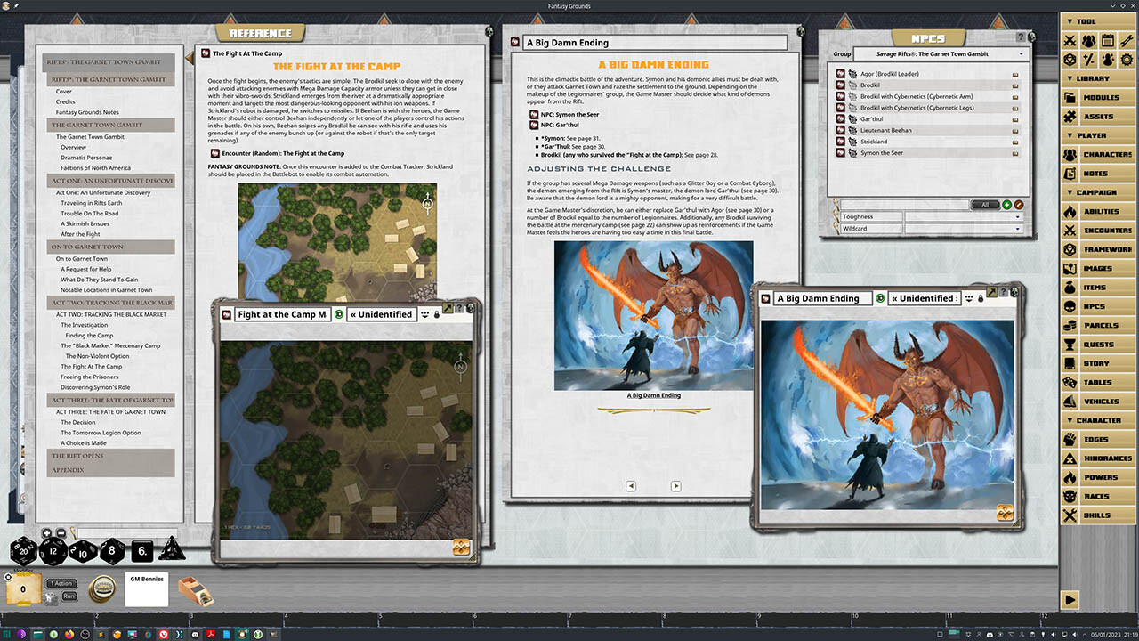 Fantasy Herald Rifts Save 25% on Fantasy Grounds - Rifts: The Garnet Town Gambit (Revised ...