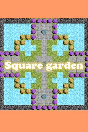 Square garden cover art