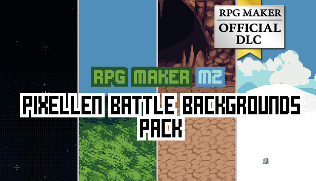 RPG Maker MZ - PIXELLEN BATTLE BACKGROUNDS PACK Steam capsule image