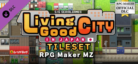 RPG Maker MZ - SERIALGAMES Living Good City Tileset header image
