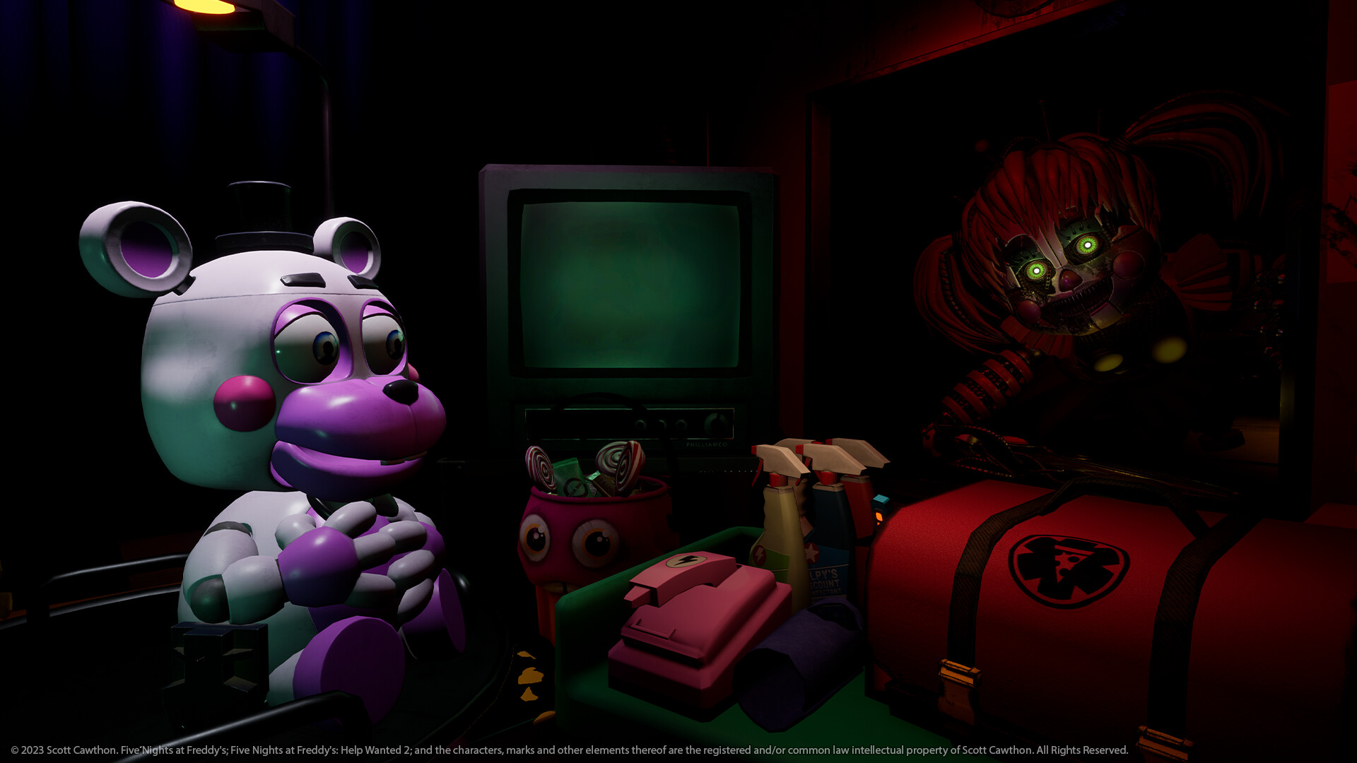 Five Nights at Freddy's 2 Cloud Game Play Online - BooBoo
